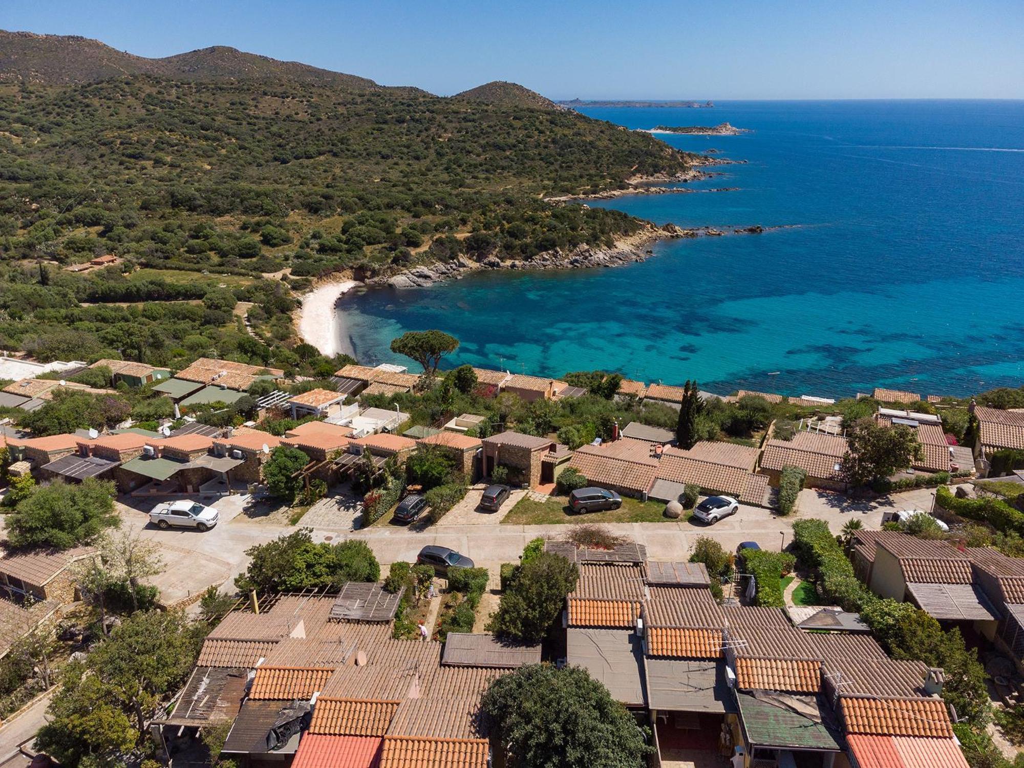 וילסימיוס Villa Allegra Panoramica 150 Mt Dal Mare מראה חיצוני תמונה